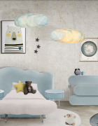 How To Improve Your Kid Bedroom With Cloud Table Lamp-1